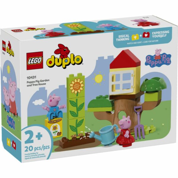 Lego Duplo Peppa Pig Garden and Tree House