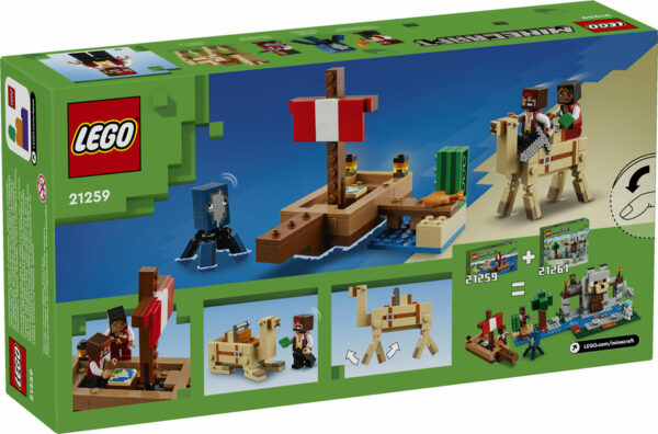 Lego Minecraft 21259 The Pirate Ship Voyage