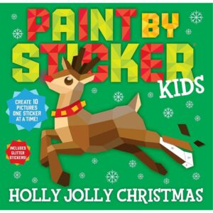 Paint by Sticker Holly Jolly Christmas