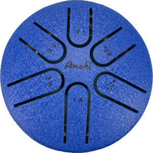 3″ Steel Tongue Drum (Blue)