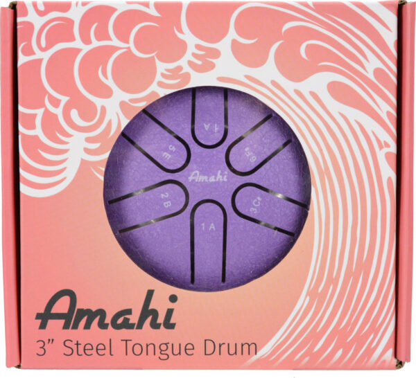 3″ Steel Tongue Drum (Blue)