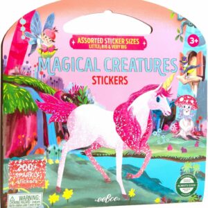 Magical Creatures Shiny Sticker Book