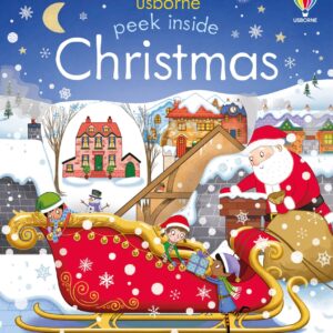 Peek Inside Christmas: A Christmas Holiday Book for Kids