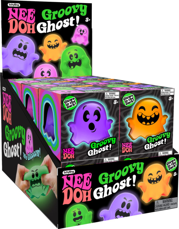 Nee Doh Groovy Ghost (assorted colors)