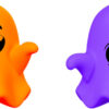 Nee Doh Groovy Ghost (assorted colors)