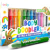 Body Doodlers 12 Face & Body Crayons