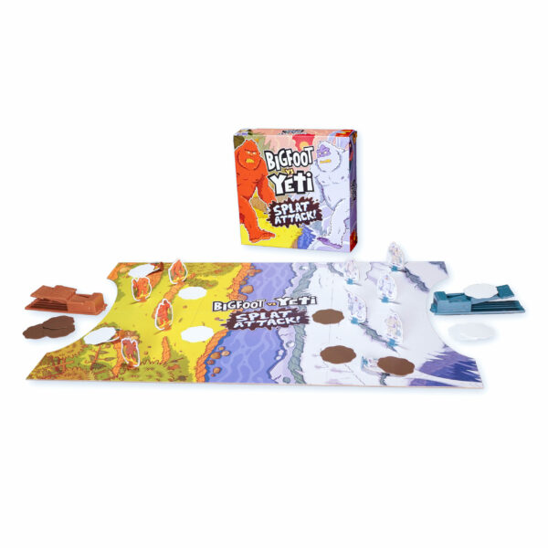 Bigfoot vs Yeti Splat Attack Game