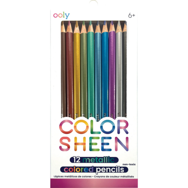 Color Sheen Metallic Colored Pencils