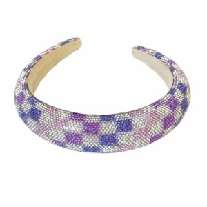 Era Crystal Check Headband