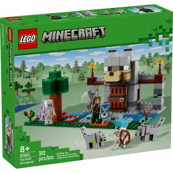 LEGO Minecraft Wolf Stronghold 21261