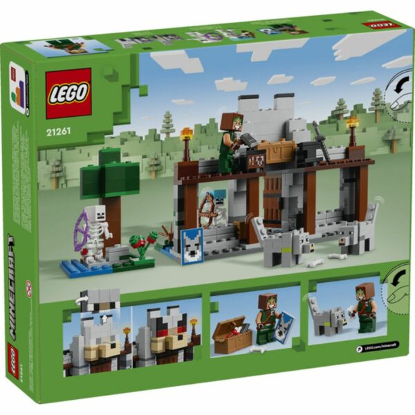 LEGO Minecraft Wolf Stronghold 21261