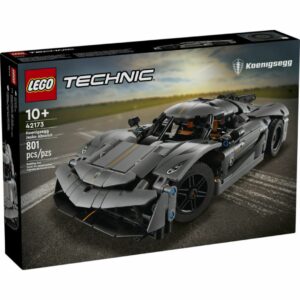 LEGO Technic Koenigsegg Jesko Absolut Gray Hypercar 42173