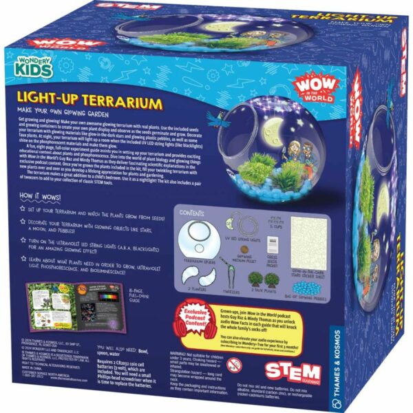 Wow in the World Light Up Terrarium