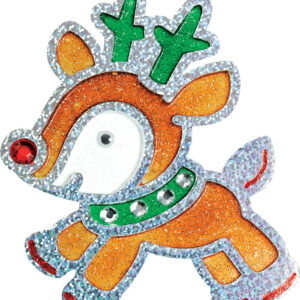 Holiday Easy Sparkle Window Art