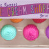 Petite Sweets Ice Cream Shoppe Scented Erasers