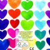 Side Notes Sticky Notes Tab Sets - Rainbow Hearts