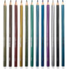 Color Sheen Metallic Colored Pencils - Set of 12