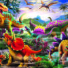 35 Pc T-Rex Terror Puzzle