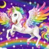 Unicorn and Pegasus (2 x 24 pc Puzzles)