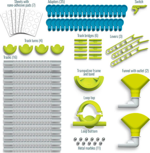 Gecko Run: Marble Run Deluxe Starter Set
