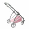 Folding Doll Pram Stroller Pink