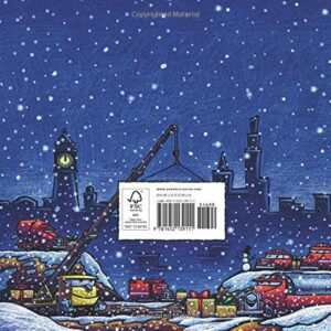 Construction Site on Christmas Night: (Christmas Book for Kids, Children?s Book, Holiday Picture Book)