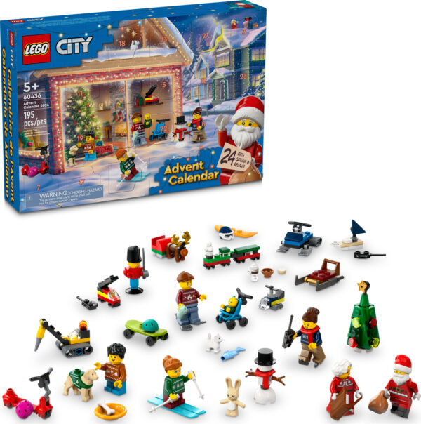 LEGO® City Occasions City Advent Calendar 2024