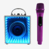 Pop Star Karaoke Set - Infinity Speaker and Wireless Microphone - Purple