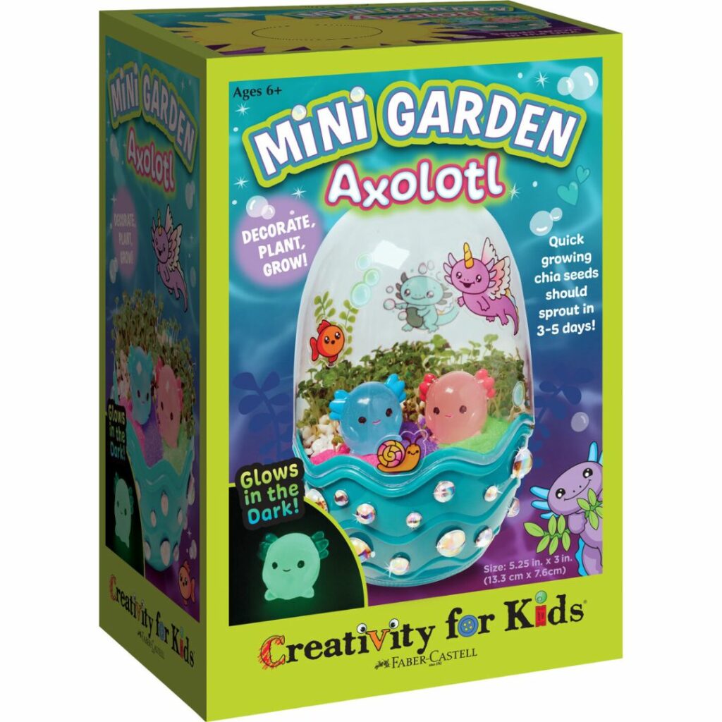 Mini Garden Axolotl | Kazoo Toys