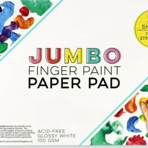 iHeart Art JR Jumbo Finger Paint Paper Pad