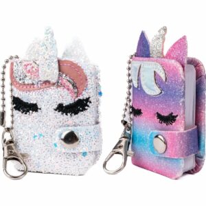 Mini Sparkly Friends Keychain Journals