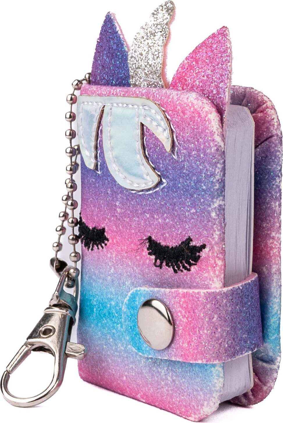 Mini Sparkly Friends Keychain Journals