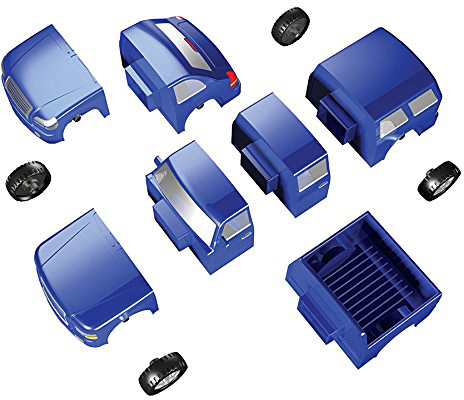 Magnetic Build-A-Car