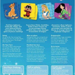 Disney Classic Matching Game - Trilingual