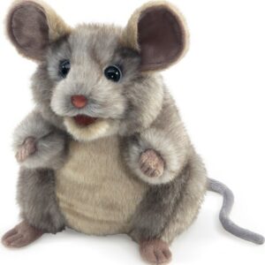 Gray Mouse Puppet