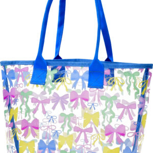 Pretty Bows Clear Tote Bag