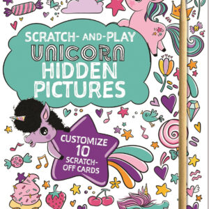 Scratch-and-Play Unicorn Hidden Pictures