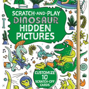 Scratch-and-Play Dinosaur Hidden Pictures