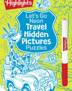 Let's Go Neon Travel Hidden Pictures Puzzles
