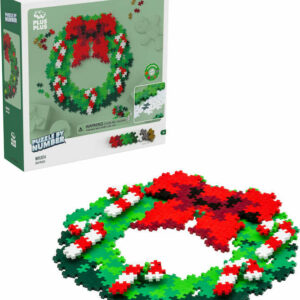 Plus-Plus Puzzle By Number - Wreath
