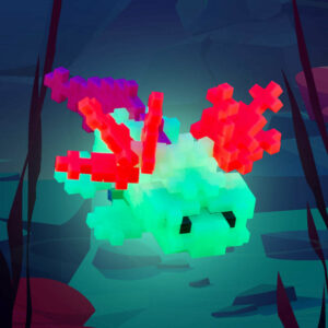 Plus-Plus Tube 70 pc - Axolotl