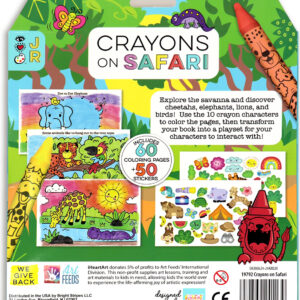 Crayons on Safari