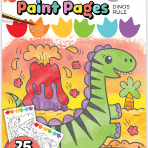 Paint Pages- Dinos Rule