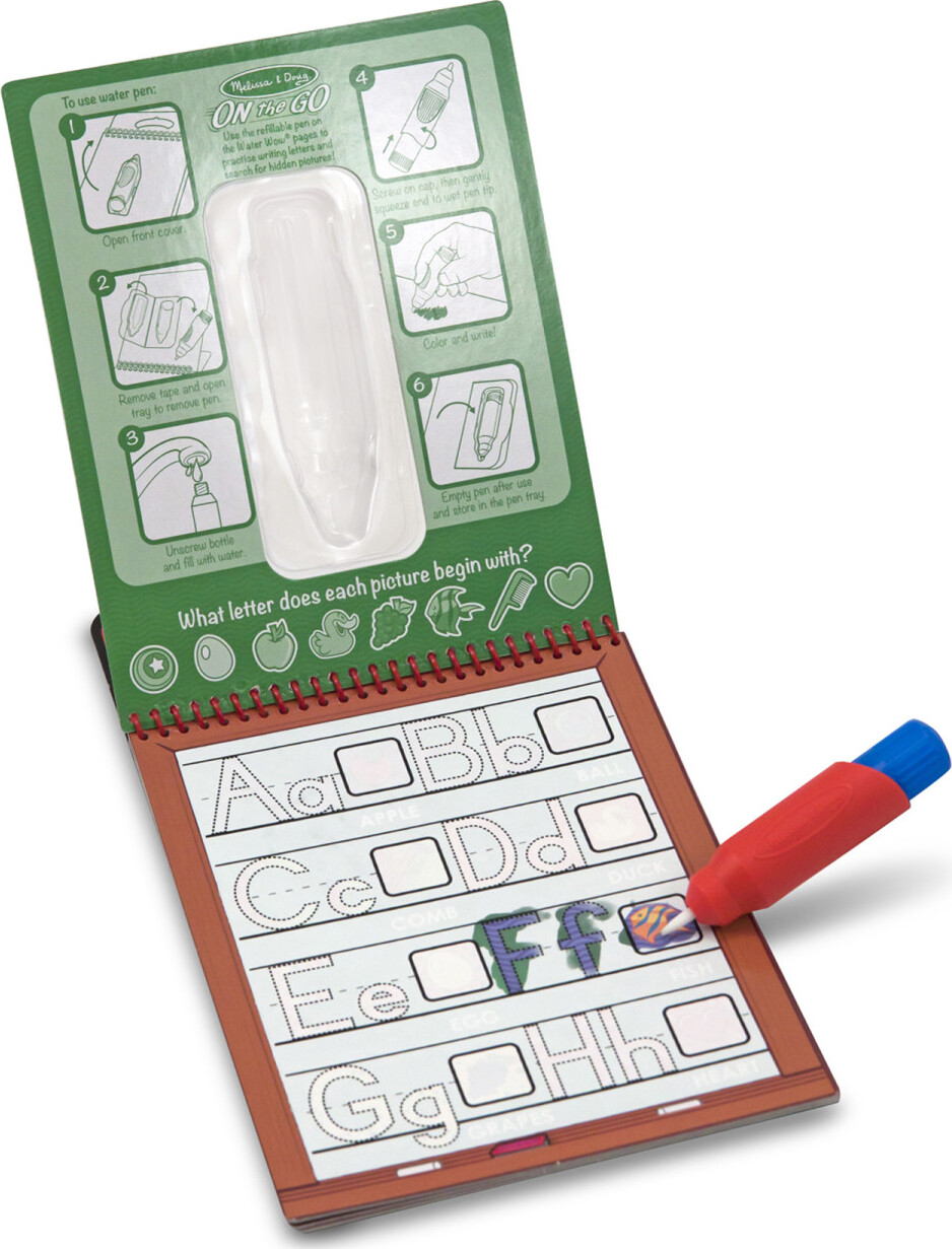 Water Wow! Alphabet - On the Go Travel Activity