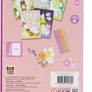 Shimmer Coloring Set - Little Fairy Friends