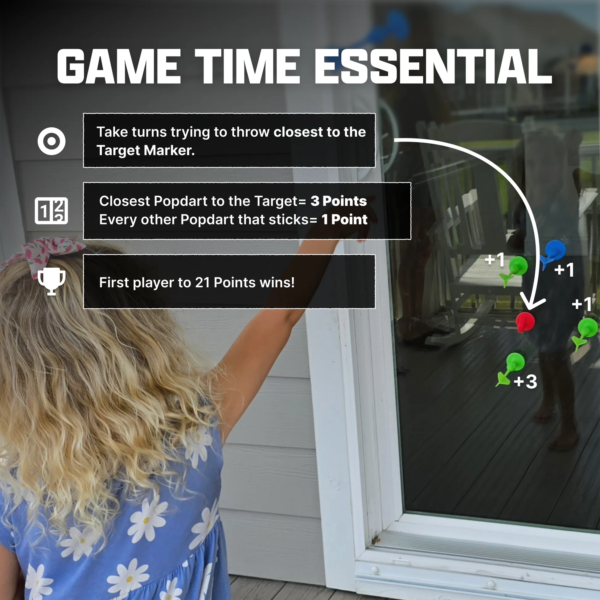 PopDarts Rookie Blue and Green