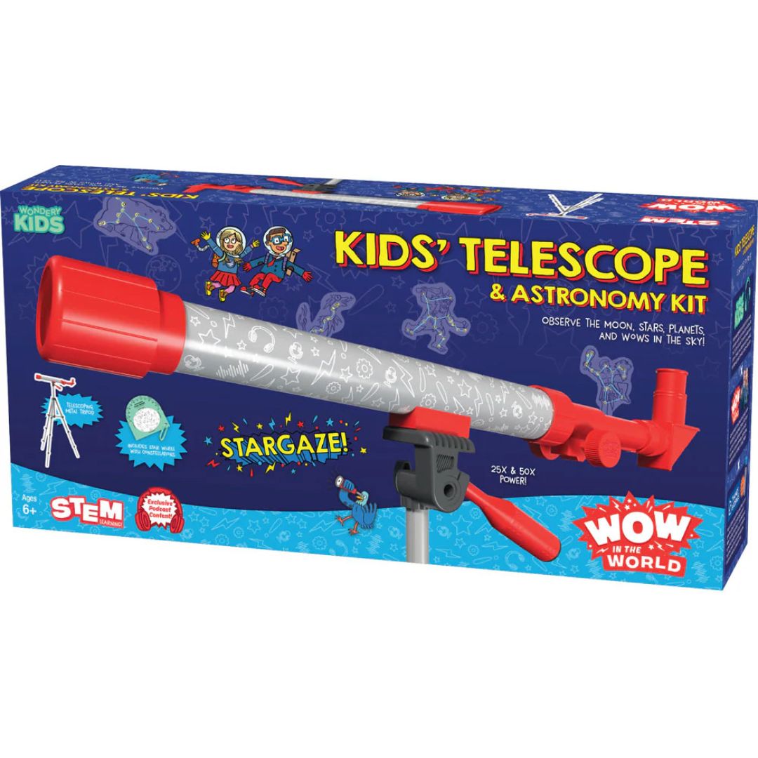 Wow in the World Kids Telescope and Astronomy Kit