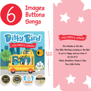 Ditty Bird Baby Sound Book: Children's Songs
