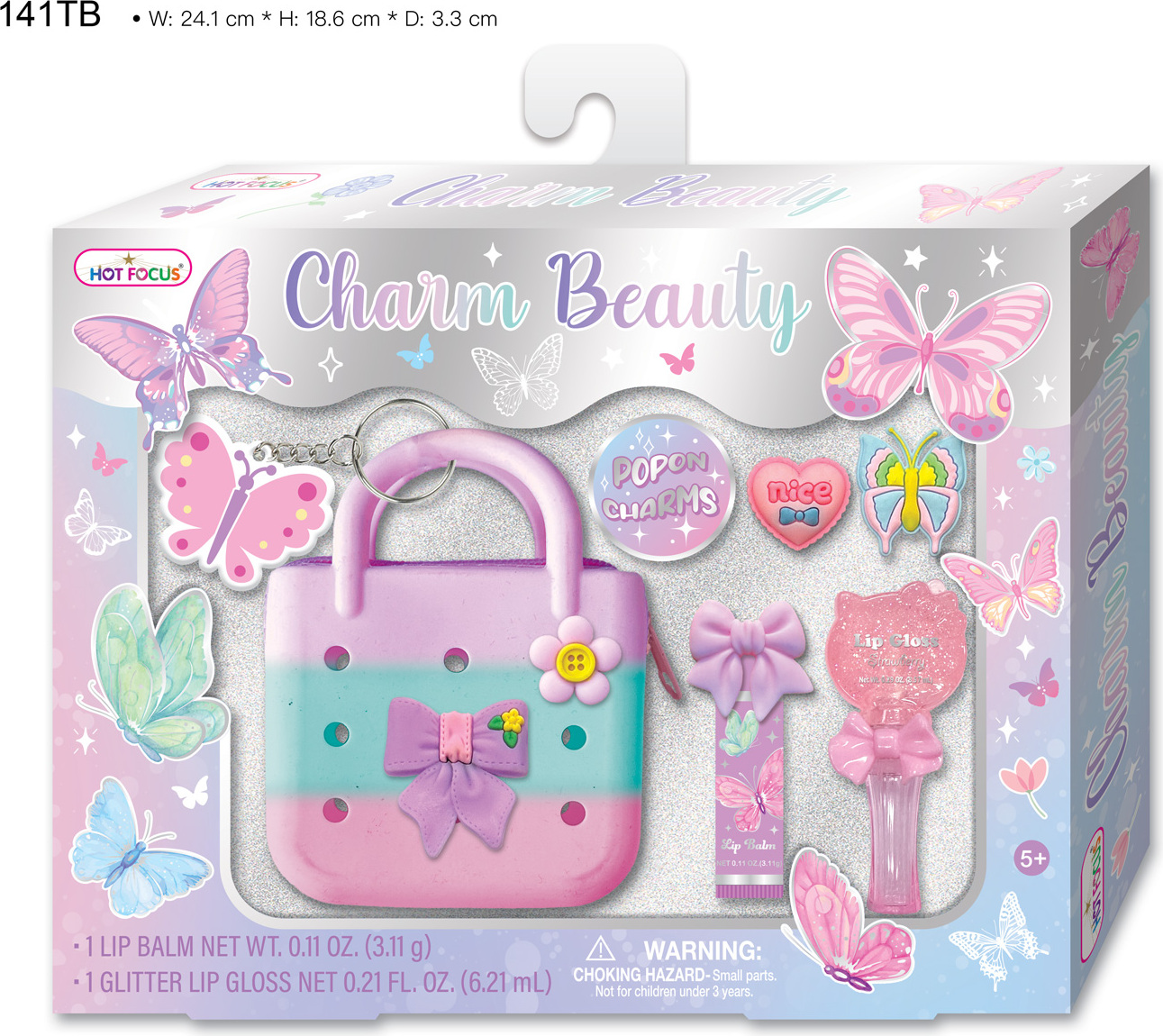 Charm Beauty, Tie Dye Butterfly