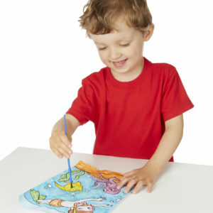 My First Paint With Water Kids' Art Pad With Paintbrush - Pirates, Space, Construction, and More